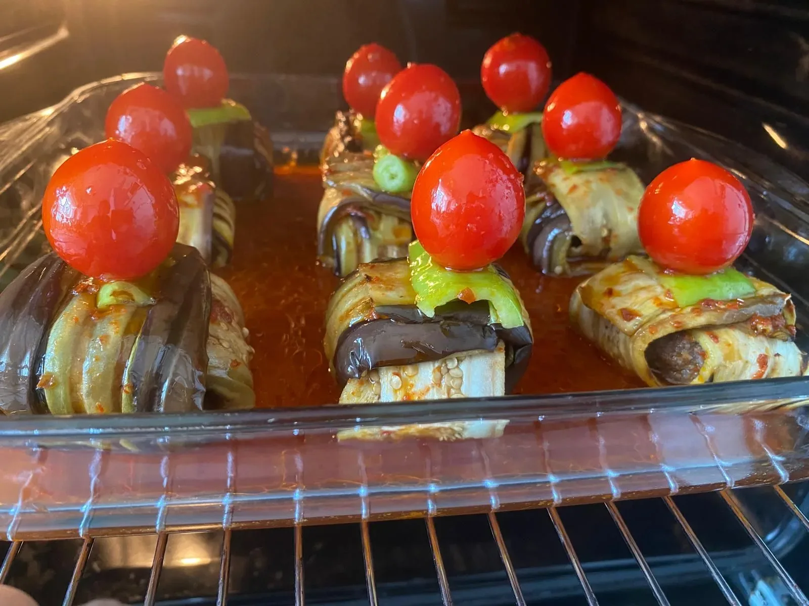 How to Make Easy Eggplant Rolls with Meatballs Recipe | İslim Kebab